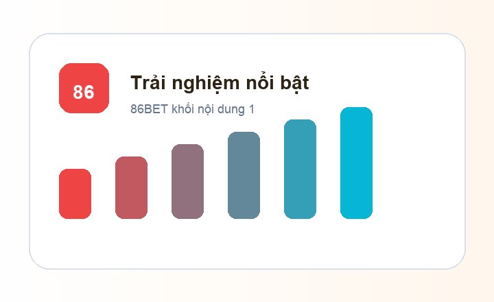 86BET trải nghiệm nổi bật