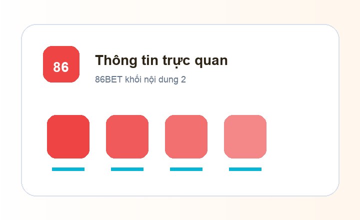 86BET thông tin trực quan