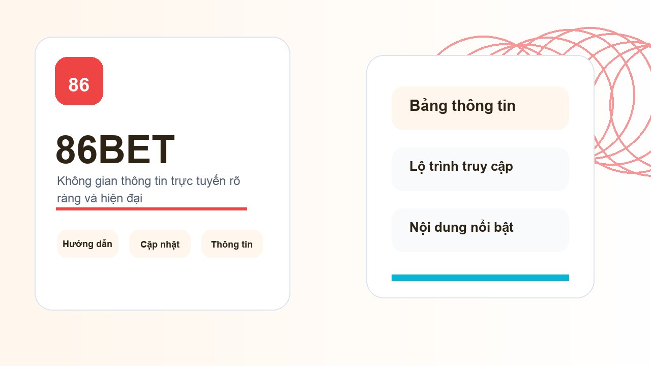 86BET hình ảnh thương hiệu